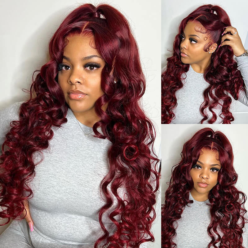 🔥50% off in the last 4 hours | Recommend J 16"-34" Loose Deep Wave Full Lace Frontal Wig🔥