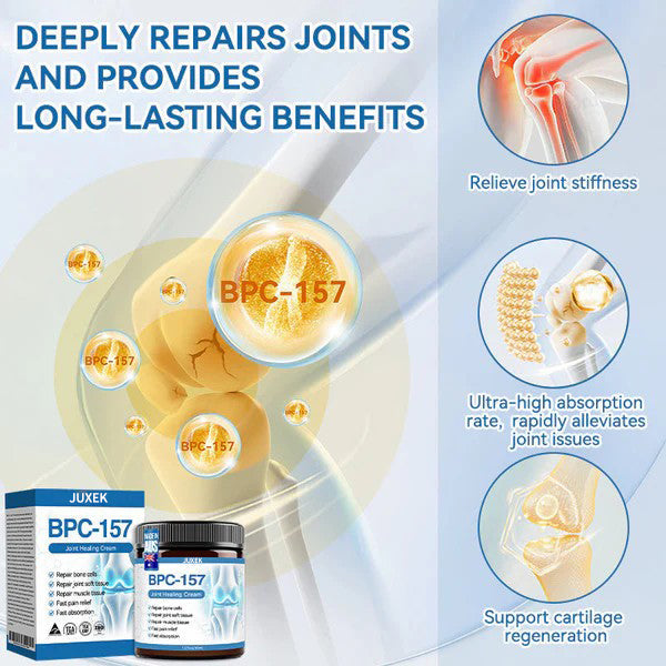 Juxek™ BPC-157 Joint Healing Cream 🦴Treats Arthritis, Neuropathy, Rheumatism, Sports Injuries & More👍