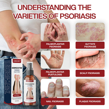 【Last Day Promotion 80% OFF🔥】LBMLBM™ DermSoothe Psoriasis Relief Spray🇺🇸👨‍⚕️（Zero Itch, 3-Min Relief | 99.5% Skin Recovery Rate | All-Natural, 24/7 Repair | ）🔥🎁