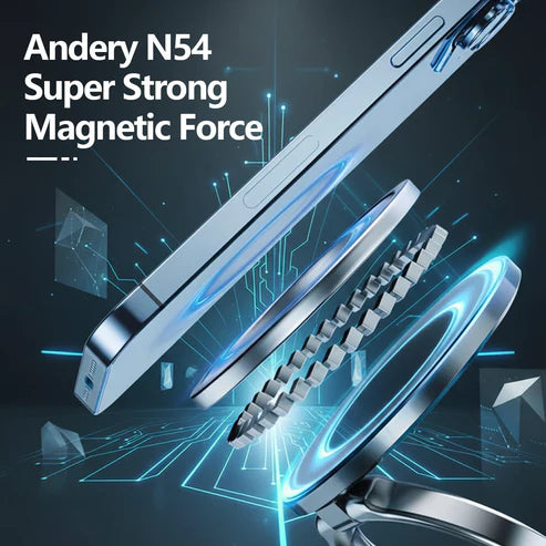 🔥Hot Sale 60% OFF🔥Magnetic Phone Stand, 🔄360° Fordable and Retractable The Ultimate Viewing Companion🚗📱