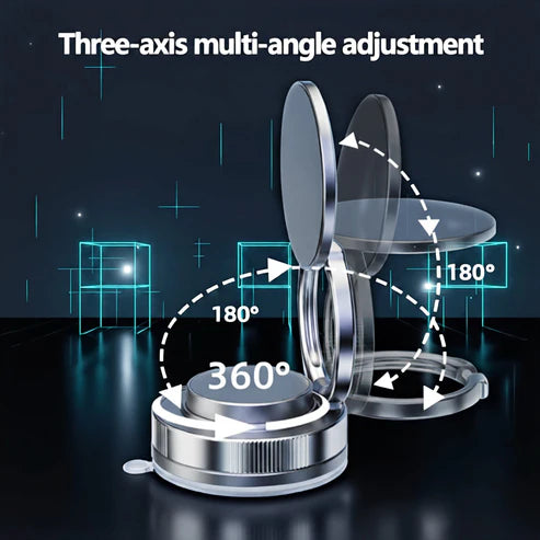 🔥Hot Sale 60% OFF🔥Magnetic Phone Stand, 🔄360° Fordable and Retractable The Ultimate Viewing Companion🚗📱