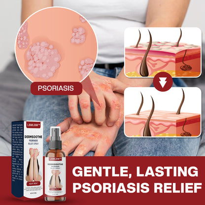 【Last Day Promotion 80% OFF🔥】LBMLBM™ DermSoothe Psoriasis Relief Spray🇺🇸👨‍⚕️（Zero Itch, 3-Min Relief | 99.5% Skin Recovery Rate | All-Natural, 24/7 Repair | ）🔥🎁