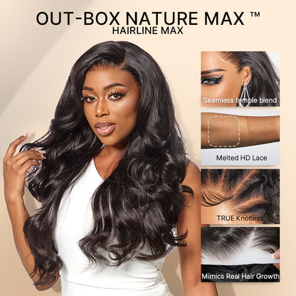 200% / 250% Density Loose Wave Glueless 13x6 HD Lace Front Wig Human Hair Pre-Cut Lace Flexi-Fit Drawstring Cap