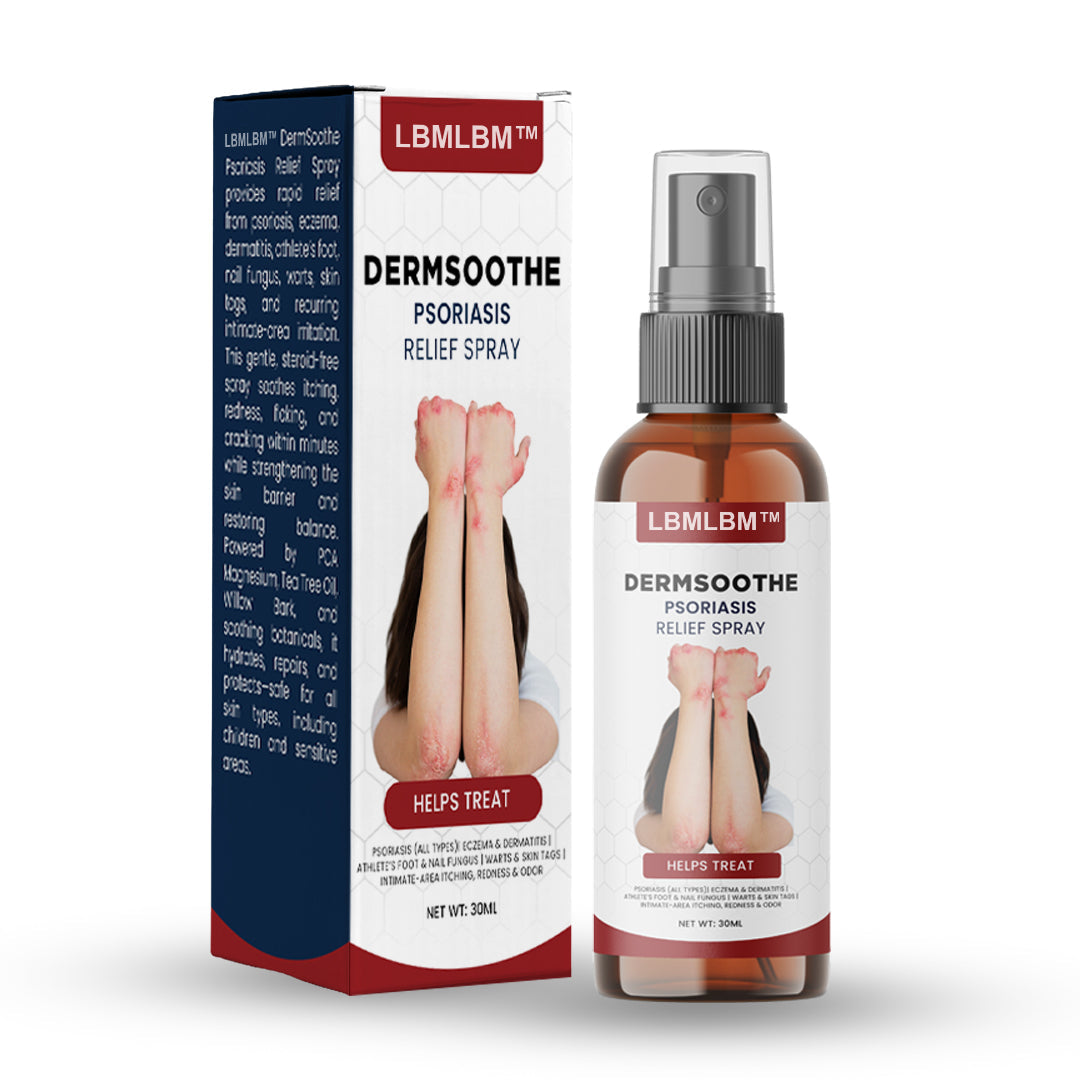 【Last Day Promotion 80% OFF🔥】LBMLBM™ DermSoothe Psoriasis Relief Spray🇺🇸👨‍⚕️（Zero Itch, 3-Min Relief | 99.5% Skin Recovery Rate | All-Natural, 24/7 Repair | ）🔥🎁
