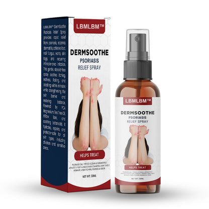 【Last Day Promotion 80% OFF🔥】LBMLBM™ DermSoothe Psoriasis Relief Spray🇺🇸👨‍⚕️（Zero Itch, 3-Min Relief | 99.5% Skin Recovery Rate | All-Natural, 24/7 Repair | ）🔥🎁