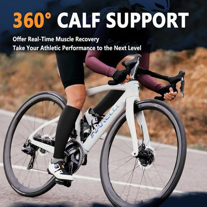 🔥Tinylemon 3 Pairs Calf Compression Sleeves 20-25mmHg for Women Men Leg Support Running Shin Splints Relief Knee Saver Wellknee Plaster Black Healthcare Tool Patellaband