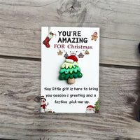 Christmas tree with hat