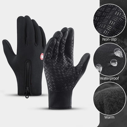 🏆Ultimate Waterproof & Windproof Thermal Non-Slip Gloves