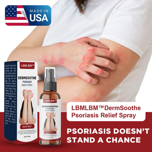 【Last Day Promotion 80% OFF🔥】LBMLBM™ DermSoothe Psoriasis Relief Spray🇺🇸👨‍⚕️（Zero Itch, 3-Min Relief | 99.5% Skin Recovery Rate | All-Natural, 24/7 Repair | ）🔥🎁