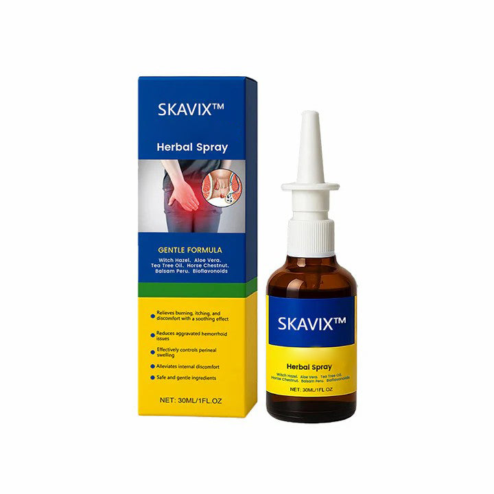 🔥SKAVIX™ Herbal Spray – Say Goodbye to Burning, Itching & Discomfort Naturally 🌿