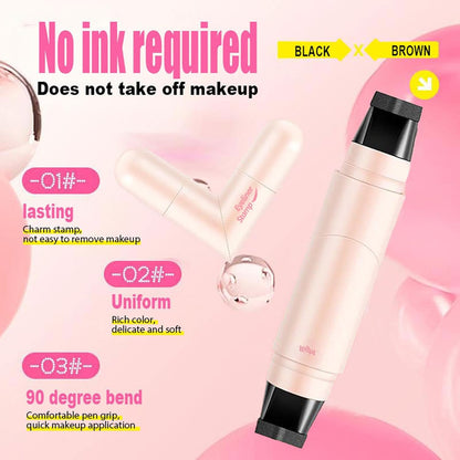 QIAWI™ Rotating Eyeliner Stamp Pen for Easy Cat Eyes