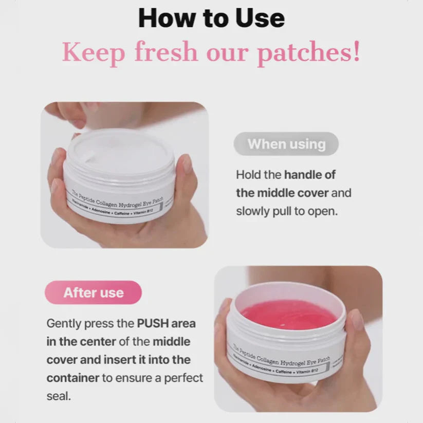🌺 Last 3 Hours 60% OFF  ✨ 🔥 The Peptide Collagen Hydrogel Eye Patch