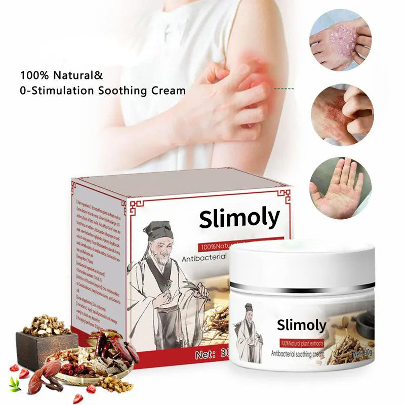 👉Soothe Your Skin Naturally – Slimoly™ Sensitive Skin Cream for Eczema, Itch, and Dryness | Oatmeal Comfort Formula, Fragrance-Free Relief