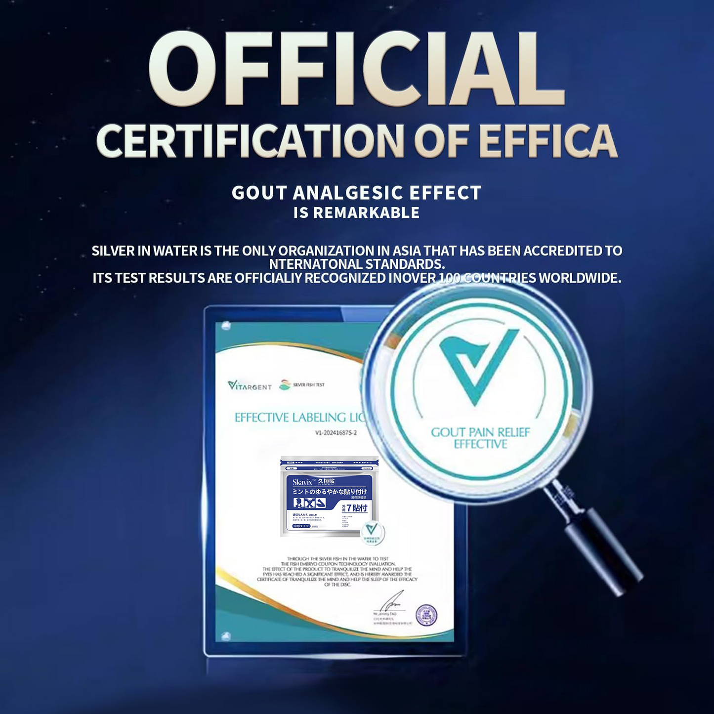 🔥 SKAVIX™ Back Pain Patch Natural Pain Relief Patches for Knee Neck Shoulder and Joint Pain Muscle Soreness Arthritis Relief