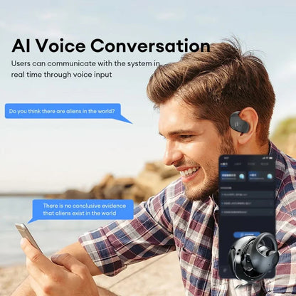 🏆LAST DAY SALE 60% OFF⏰AI Translation T26 Pro MAX Wireless Bluetooth Translation Earbuds
