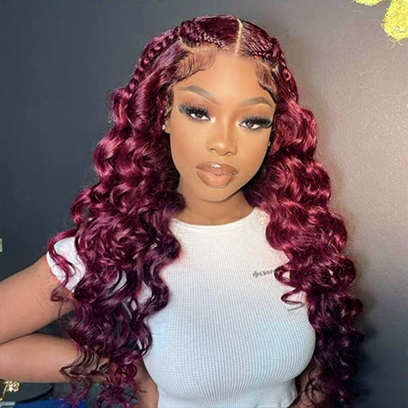 🔥50% off in the last 4 hours |  Recommend J 16"-34" Loose Deep Wave Full Lace Frontal Wig🔥