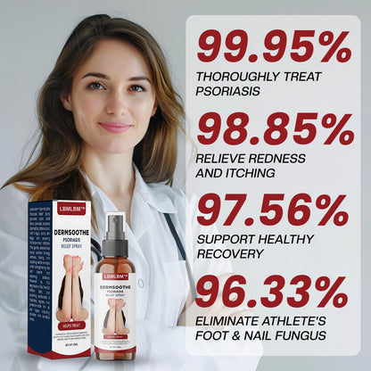 【Last Day Promotion 80% OFF🔥】LBMLBM™ DermSoothe Psoriasis Relief Spray🇺🇸👨‍⚕️（Zero Itch, 3-Min Relief | 99.5% Skin Recovery Rate | All-Natural, 24/7 Repair | ）🔥🎁