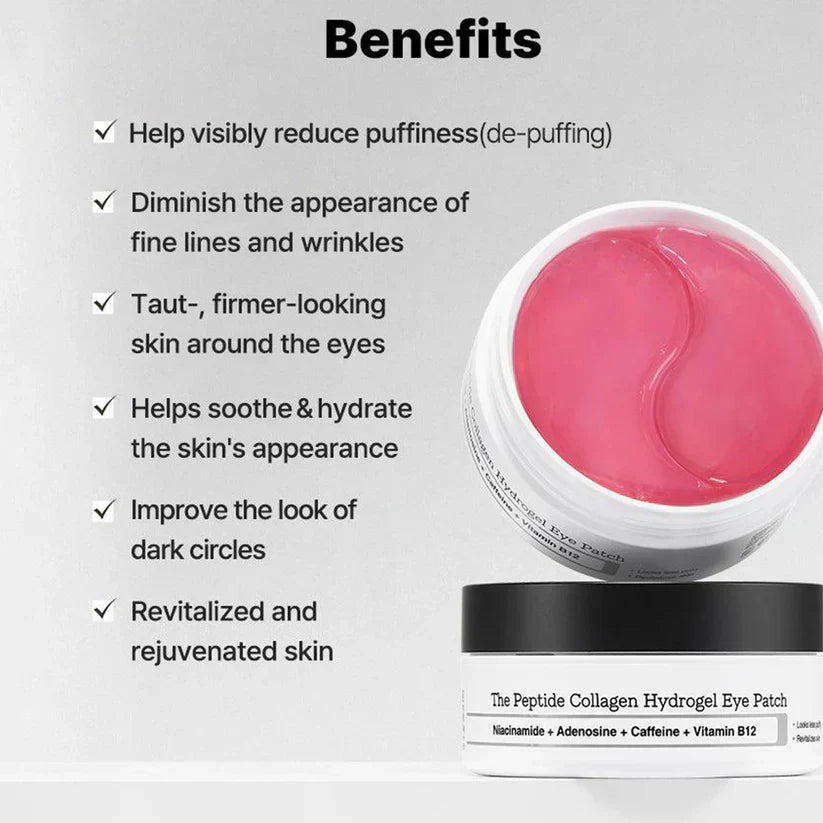 🌺 Last 3 Hours 60% OFF  ✨ 🔥 The Peptide Collagen Hydrogel Eye Patch