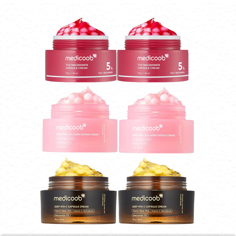 Glass Lustrous Skin Capsule Cream 2 Set