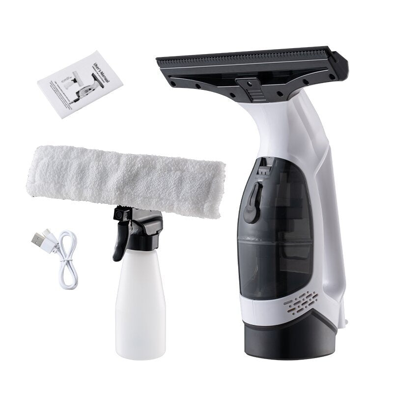 🔥Electric handheld window cleaner with strong water absorption and high efficiency.