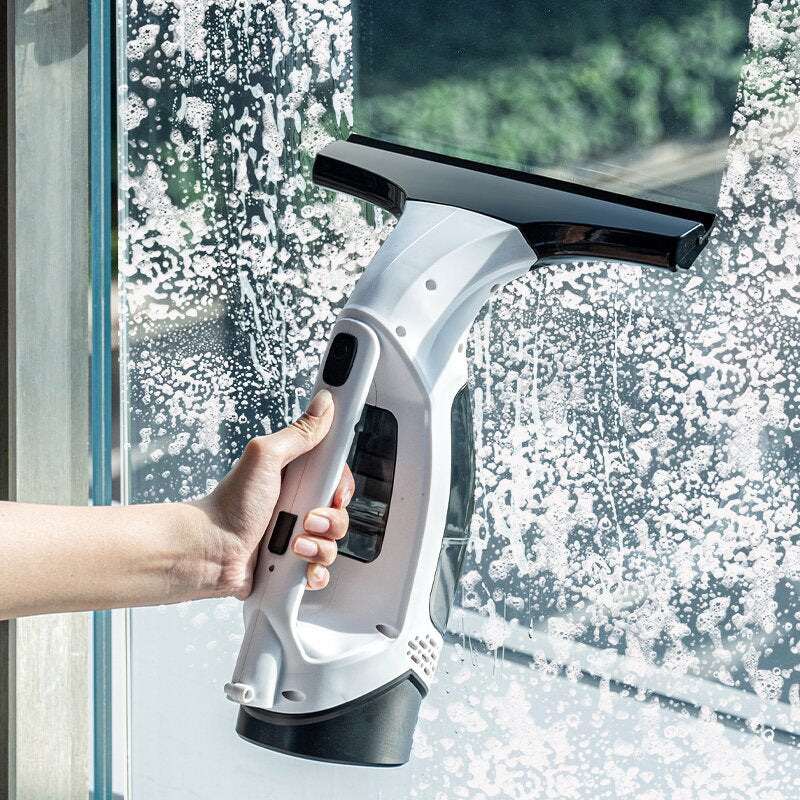 🔥Electric handheld window cleaner with strong water absorption and high efficiency.