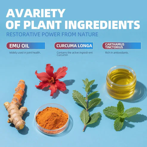 Plant-Based Massage Cream – Fast Joint & Muscle Pain Relief for Knees, Back, Neck, and More