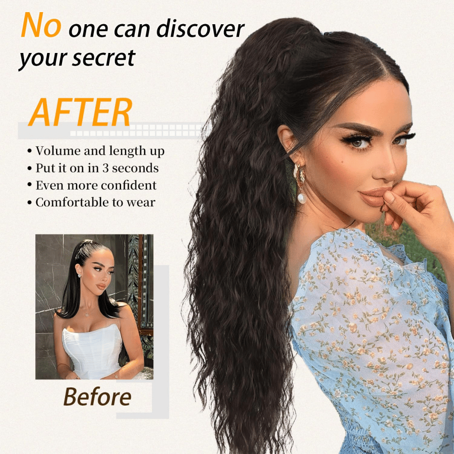 🔥HOT SALE-49% OFF - 🎁Ponytail Hair Extensions
