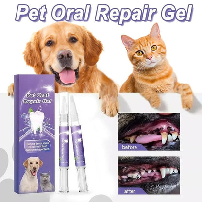 🔥Pawzioo™ Pet Oral Repair Gel  – Freshen Your Pet’s Breath & Improve Gum Health Fast!