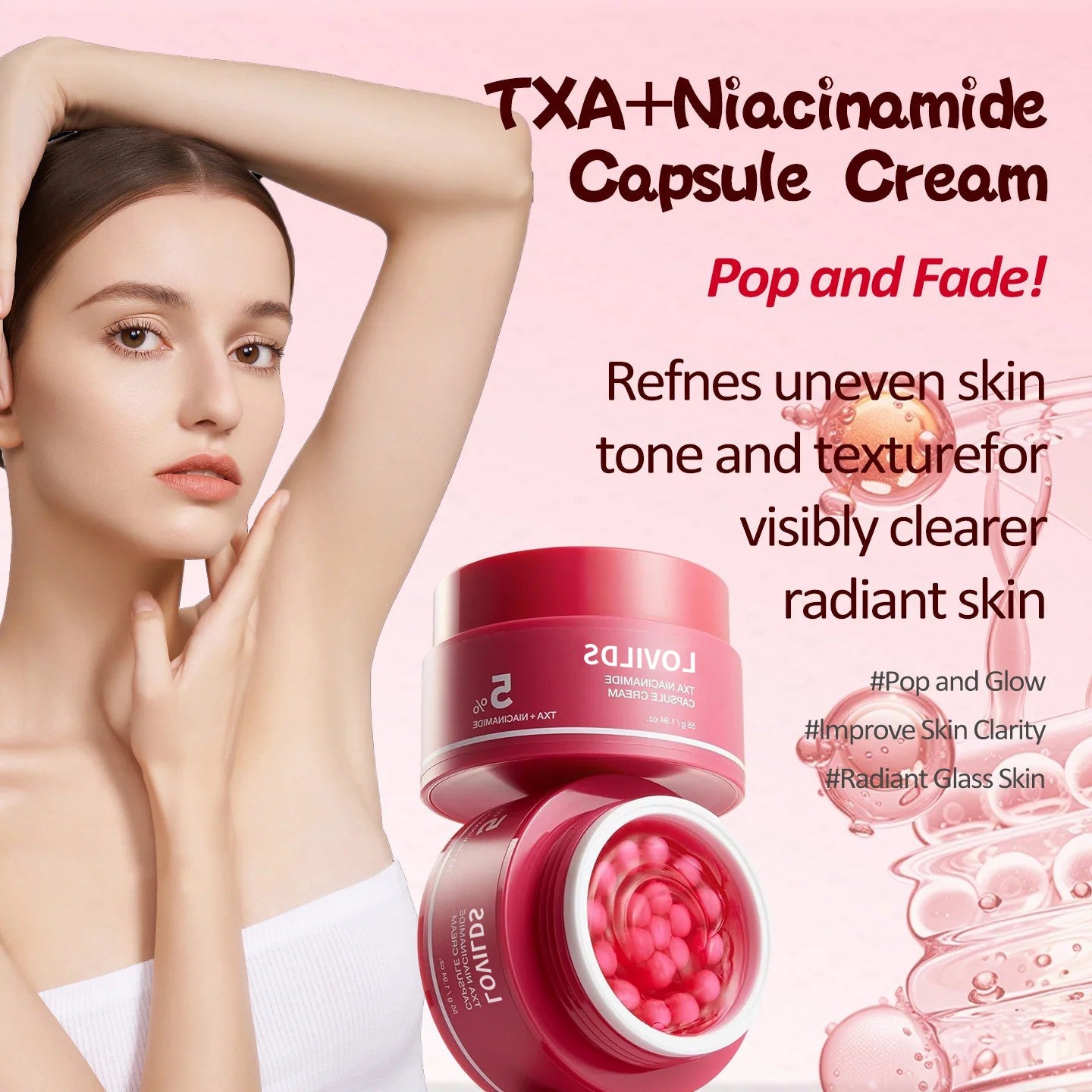 🔥🔥🔥Final 3 hours 75% OFF:🌸Mix & Match Boba Cream Set