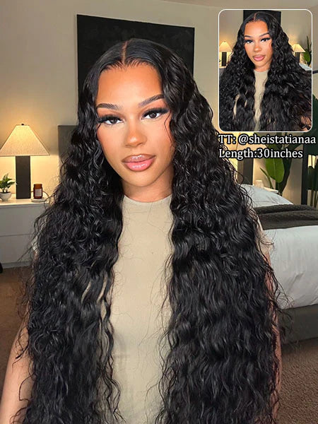 Crazy Sale | @bigekane & @thequeenleora Recommend 16"-34" Loose Deep Wave 13x6 Full Lace Frontal Wig No Code Needed