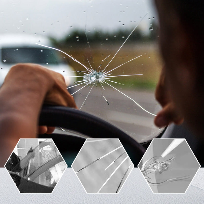 ✨Instant Car Glass Scratch Remover – Restore Clear, Smooth Windshield in Minutes