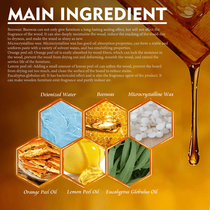 🔥Last Day Sale 50% OFF - LOVILDS™ Natural Beeswax Care Spray & Restorer