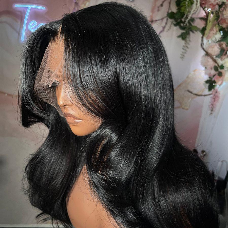 🌸Black 13X6 Skinlike Real HD Lace Front Wigs Body Wave🌸