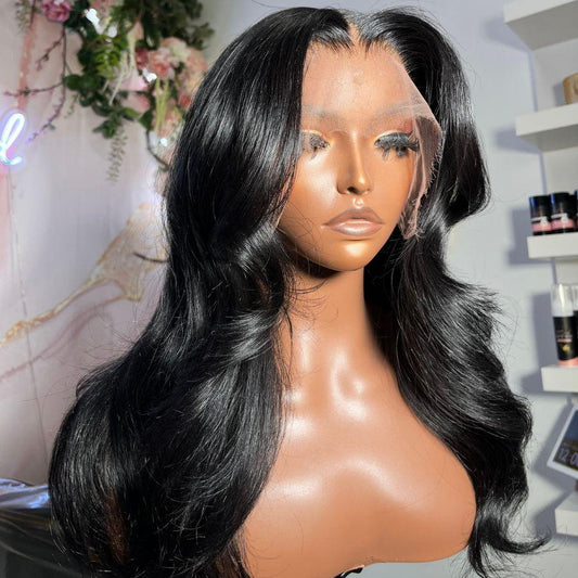 🌸Black 13X6 Skinlike Real HD Lace Front Wigs Body Wave🌸